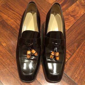 Gucci loafers with bamboo tassel